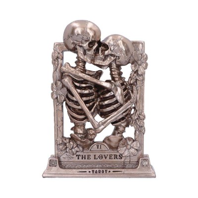 NEMESIS NOW THE LOVERS BRONZE GOTHIC SKELETON ORNAMENT FIGURE
