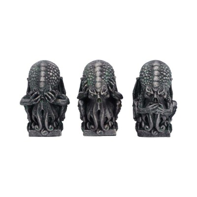 NEMESIS NOW THREE WISE CTHULHU FIGURES