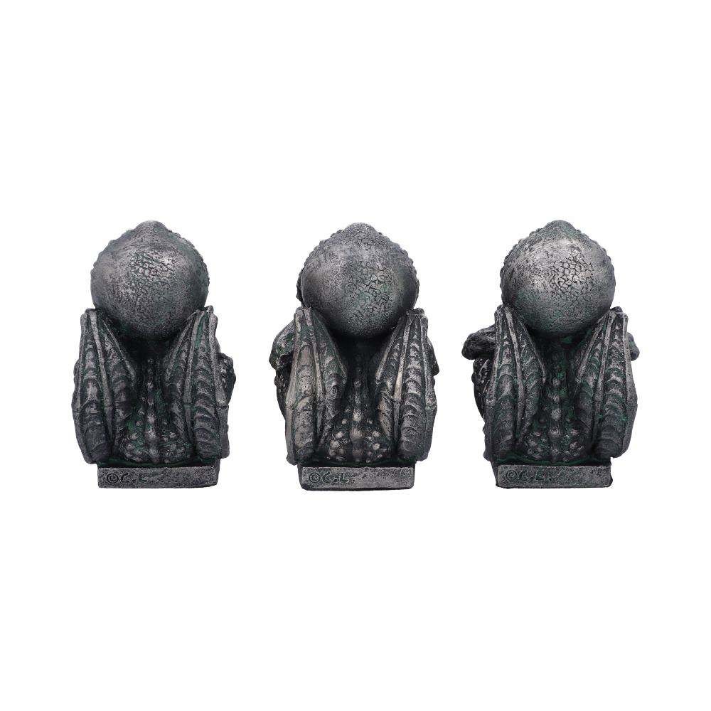 NEMESIS NOW THREE WISE CTHULHU FIGURES