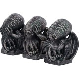 NEMESIS NOW THREE WISE CTHULHU FIGURES
