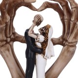 NEMESIS NOW FROM THIS DAY FORWARD SKELETON WEDDING BRIDE AND GROOM ORNAMENT FIGURE