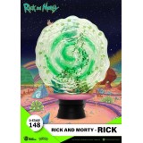 BEAST KINGDOM D-STAGE 148 RICK AND MORTY RICK STATUE FIGURE DIORAMA