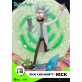 BEAST KINGDOM D-STAGE 148 RICK AND MORTY RICK STATUE FIGURE DIORAMA