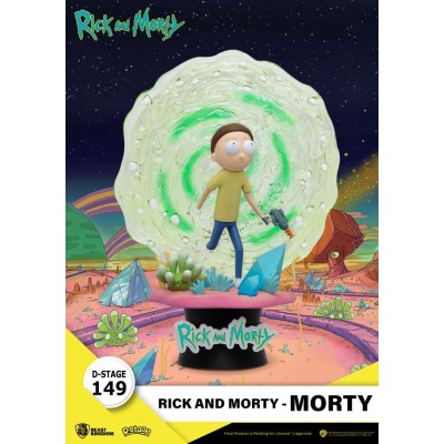 BEAST KINGDOM D-STAGE 149 RICK AND MORTY RICK STATUE FIGURE DIORAMA