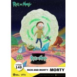 BEAST KINGDOM D-STAGE 149 RICK AND MORTY RICK STATUE FIGURE DIORAMA