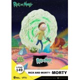 D-STAGE 149 RICK AND MORTY RICK STATUA FIGURE DIORAMA BEAST KINGDOM