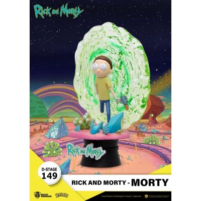 D-STAGE 149 RICK AND MORTY RICK STATUA FIGURE DIORAMA BEAST KINGDOM