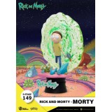 BEAST KINGDOM D-STAGE 149 RICK AND MORTY RICK STATUE FIGURE DIORAMA