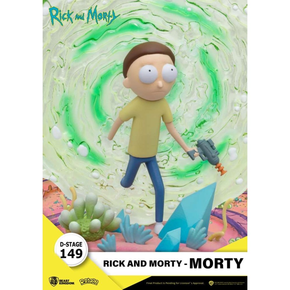 BEAST KINGDOM D-STAGE 149 RICK AND MORTY RICK STATUE FIGURE DIORAMA