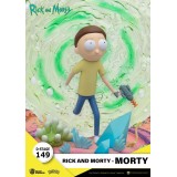 BEAST KINGDOM D-STAGE 149 RICK AND MORTY RICK STATUE FIGURE DIORAMA