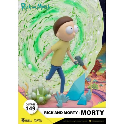 D-STAGE 149 RICK AND MORTY RICK STATUA FIGURE DIORAMA BEAST KINGDOM
