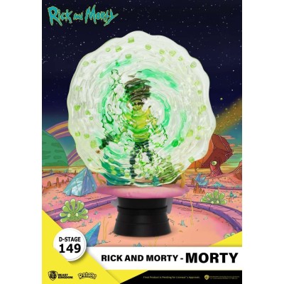 D-STAGE 149 RICK AND MORTY RICK STATUA FIGURE DIORAMA BEAST KINGDOM