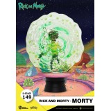 D-STAGE 149 RICK AND MORTY RICK STATUA FIGURE DIORAMA BEAST KINGDOM