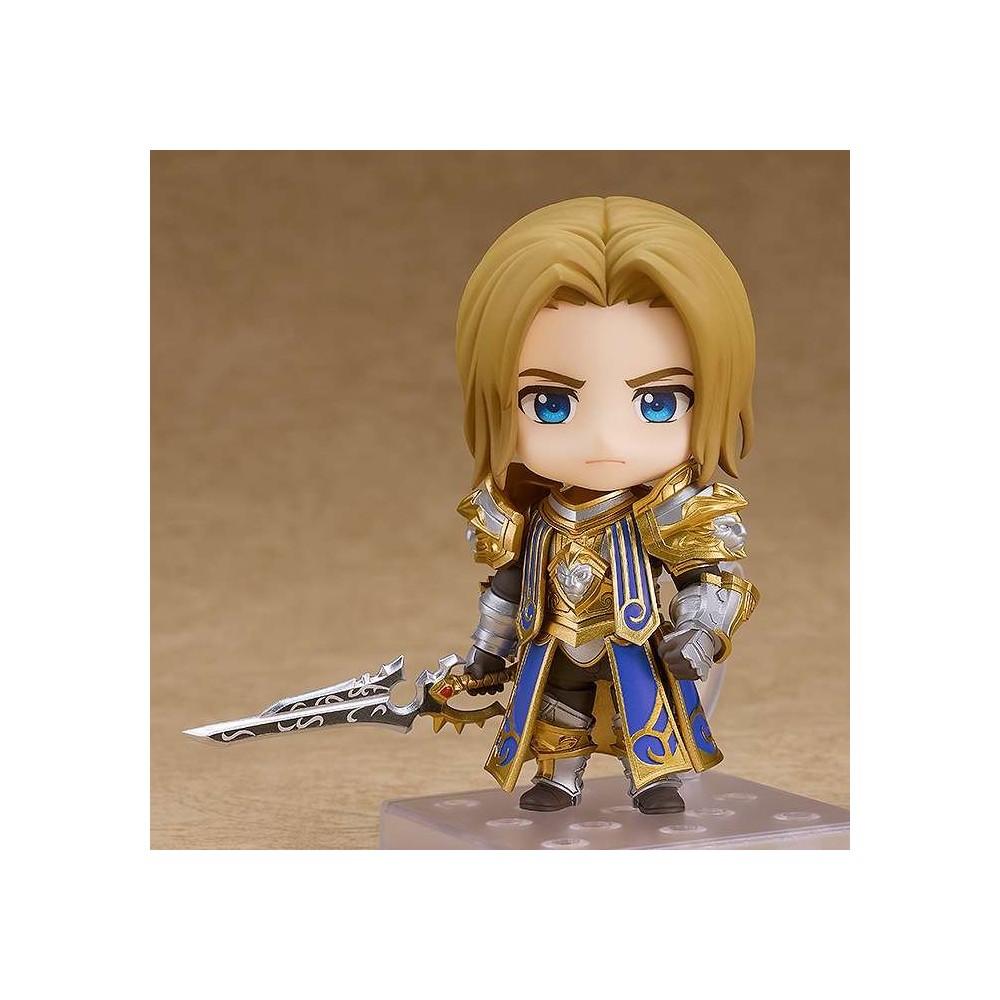 GOOD SMILE COMPANY WORLD OF WARCRAFT ANDUIN WRYNN NENDOROID ACTION FIGURE