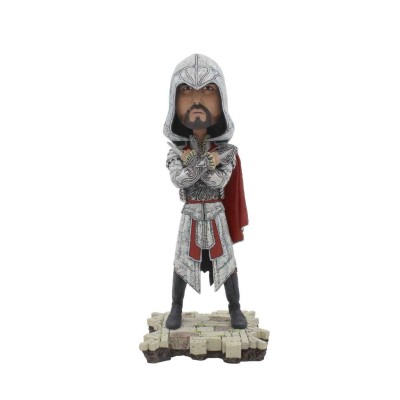 NECA ASSASSIN'S CREED BROTHERHOOD HEADKNOCKER EZIO AUDITORE BOBBLE HEAD FIGURE