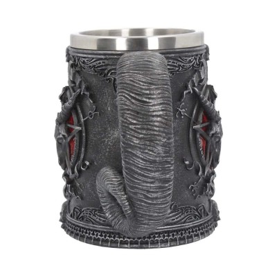 BAPHOMET TANKARD RESIN 16CM BOCCALE NEMESIS NOW