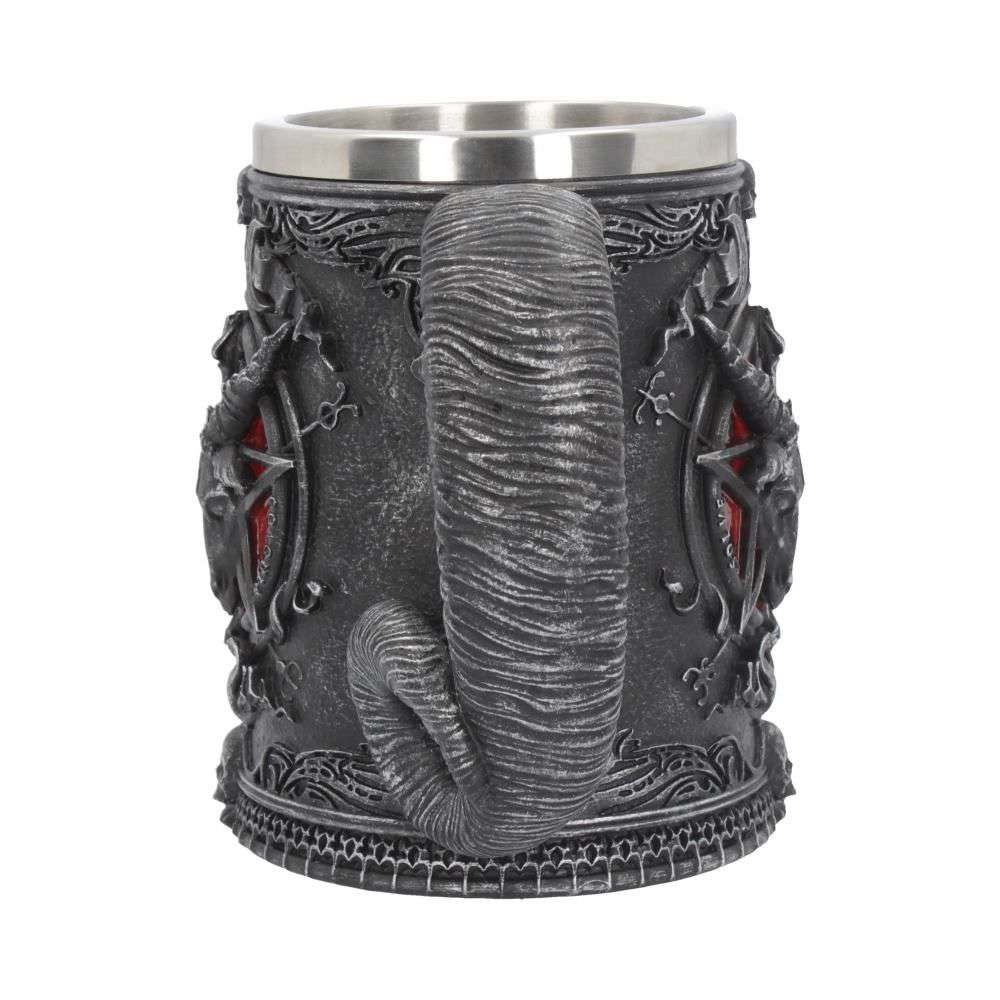 BAPHOMET TANKARD RESIN 16CM BOCCALE NEMESIS NOW