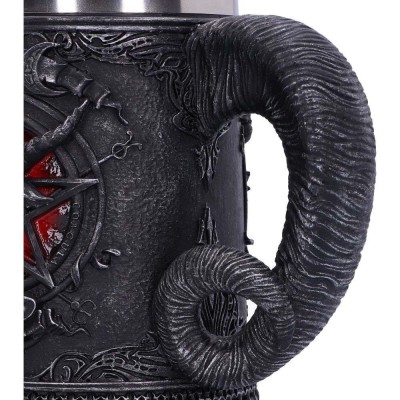 BAPHOMET TANKARD RESIN 16CM BOCCALE NEMESIS NOW