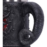 BAPHOMET TANKARD RESIN 16CM BOCCALE NEMESIS NOW