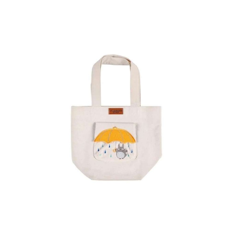 MY NEIGHBOR TOTORO WITH UMBRELLA TOTE SHOPPING BAG BORSA STUDIO GHIBLI