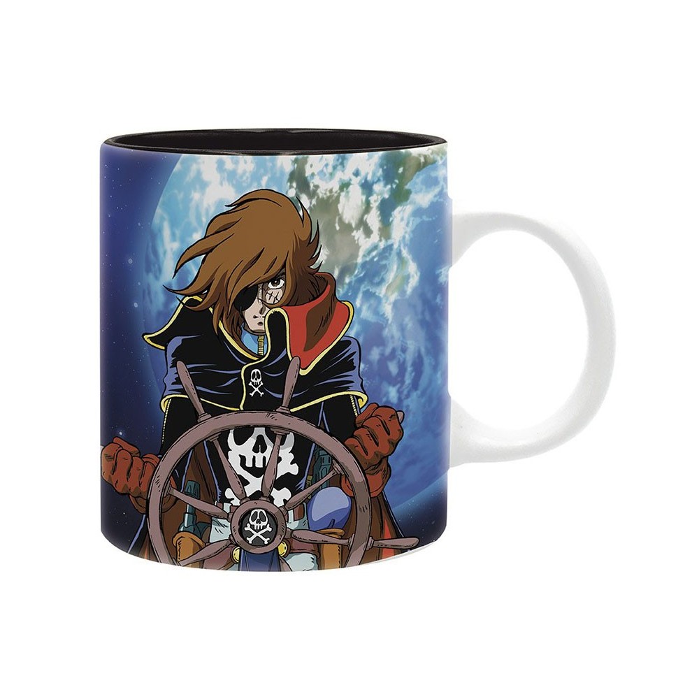 CAPTAIN HARLOCK SPACE PIRATE MUG TAZZA IN CERAMICA ABYSTYLE
