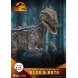 D-STAGE JURASSIC WORLD DOMINION BLUE & BETA STATUA FIGURE DIORAMA BEAST KINGDOM