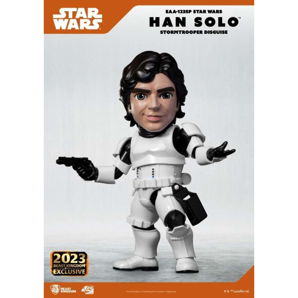STAR WARS HAN SOLO STORMTROOPER DISGUISE EGG ATTACK ACTION FIGURE BEAST KINGDOM