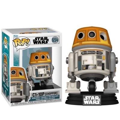 FUNKO FUNKO POP! STAR WARS C1-10P CHOPPER BOBBLE HEAD KNOCKER FIGURE