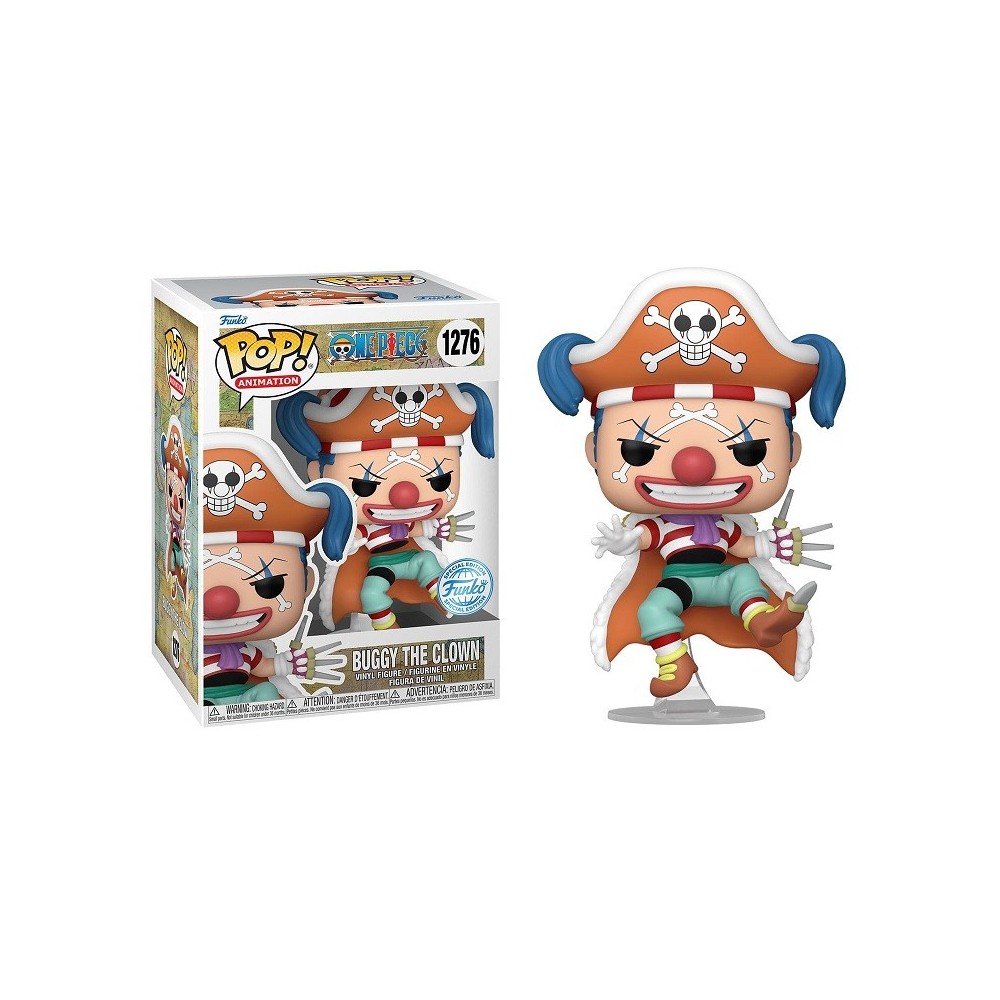 FUNKO FUNKO POP! ONE PIECE BUGGY THE CLOWN BOBBLE HEAD FIGURE