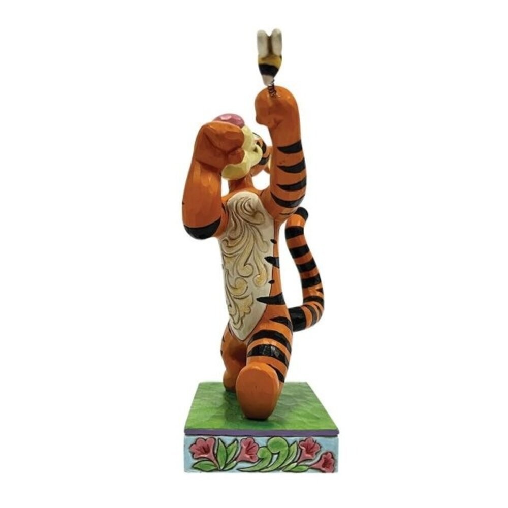 WINNIE THE POOH TIGRO CONTRO APE STATUA FIGURE ENESCO