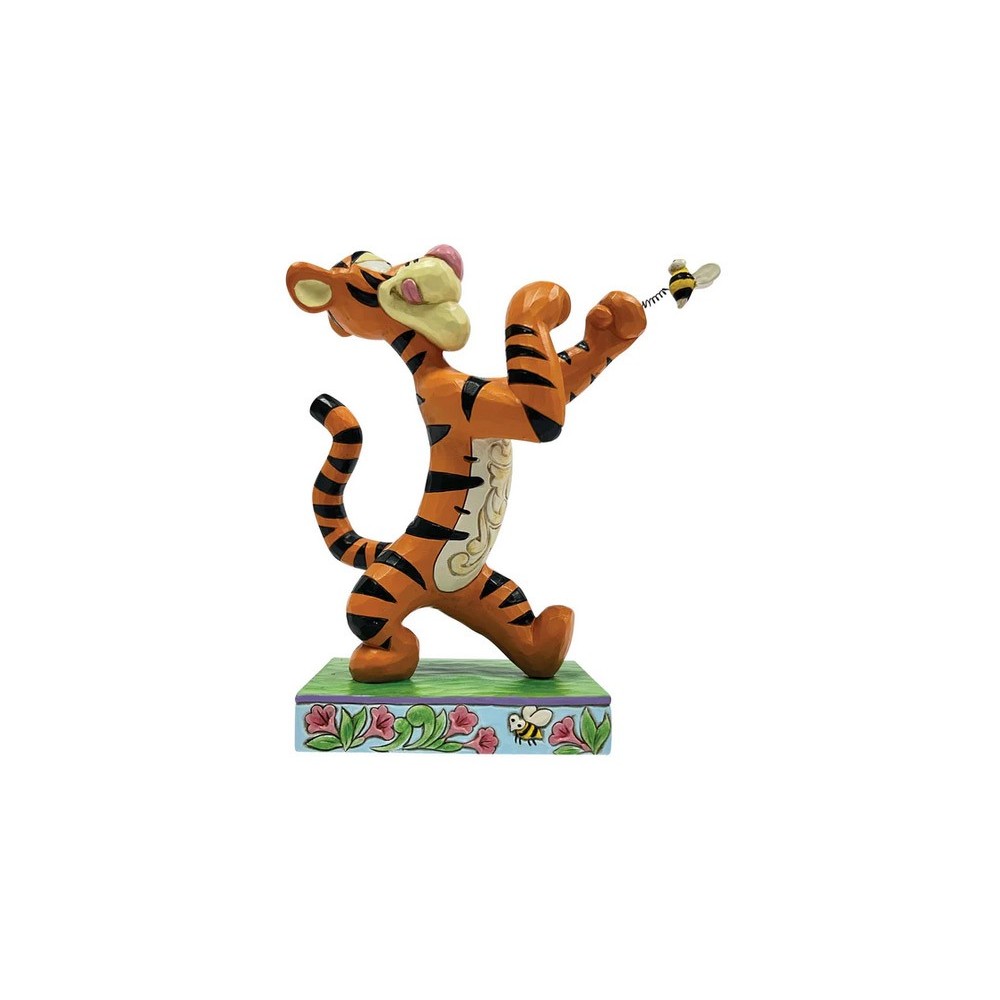WINNIE THE POOH TIGRO CONTRO APE STATUA FIGURE ENESCO