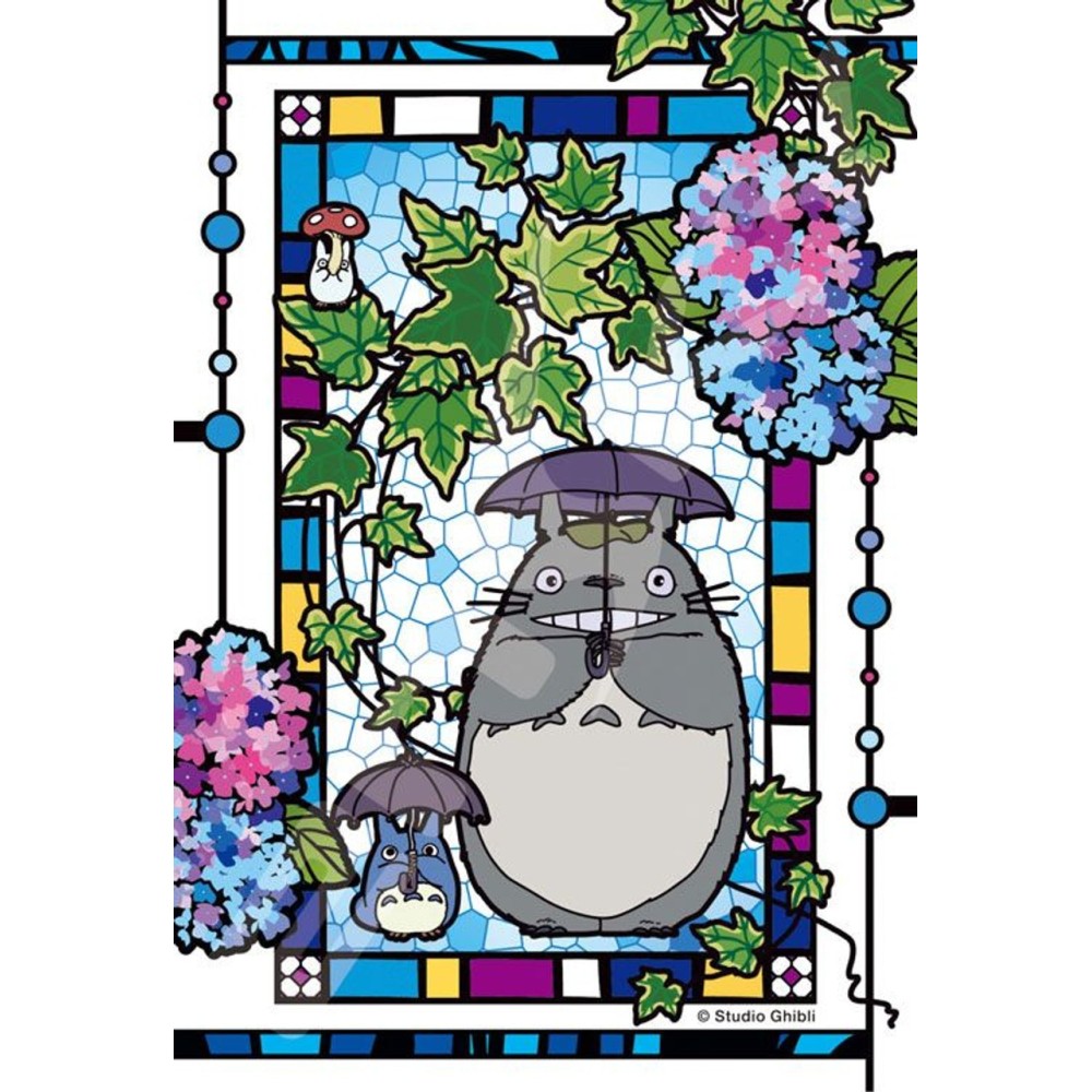 STUDIO GHIBLI MY NEIGHBOR TOTORO UMBRELLA STAINED GLASS 126 PCS PUZZLE JIGSAW