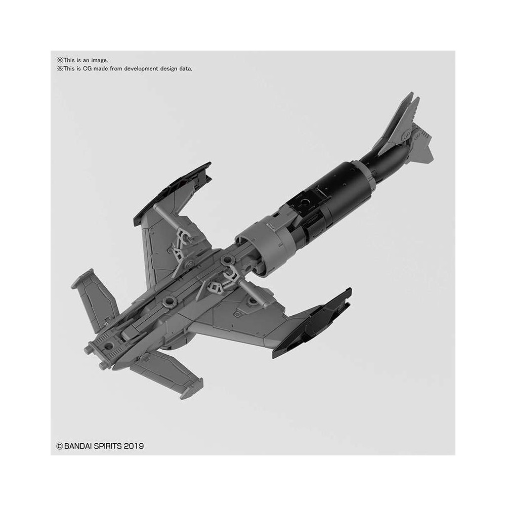 30MM EXTENDED ARMAMENT VEHICLE ATTACK SUBMARINE VER. MODEL KIT BANDAI