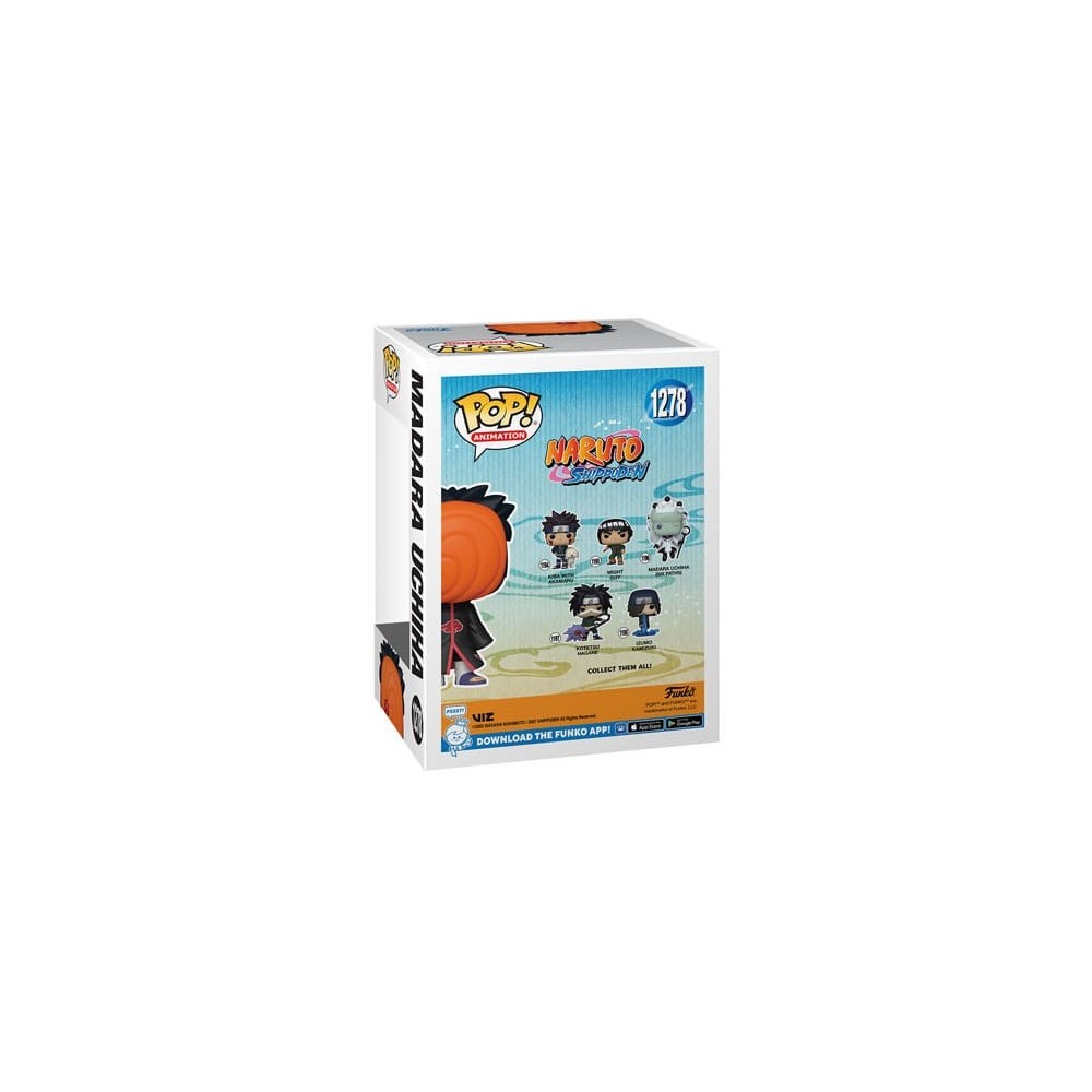 FUNKO FUNKO POP! NARUTO SHIPPUDEN MADARA GLOWING BOBBLE HEAD FIGURE