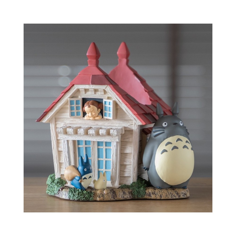 IL MIO VICINO TOTORO KUSAKABE HOUSE E TOTORO DIORAMA VASO SEMIC