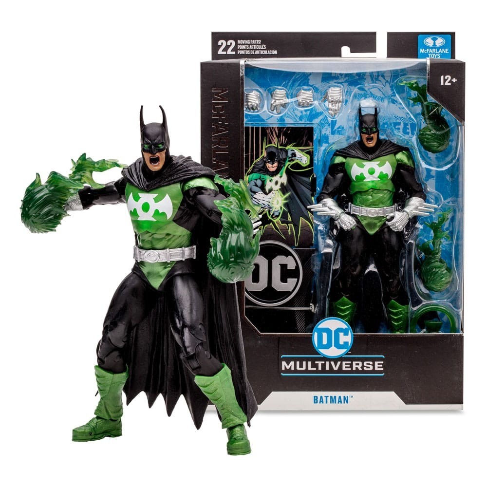MC FARLANE DC MULTIVERSE BATMAN GREEN LANTERN ACTION FIGURE