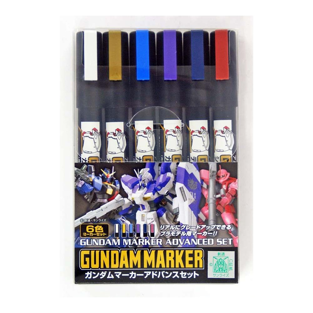 GUNDAM MARKER ADVANCED SET PER MODEL KIT BANDAI