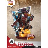 BEAST KINGDOM D-STAGE MARVEL COMICS DEADPOOL STATUE FIGURE DIORAMA