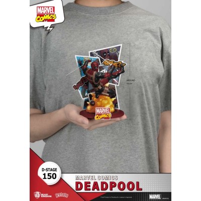 BEAST KINGDOM D-STAGE MARVEL COMICS DEADPOOL STATUE FIGURE DIORAMA