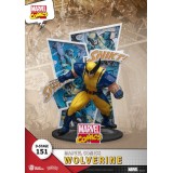 D-STAGE MARVEL COMICS WOLVERINE STATUA FIGURE DIORAMA BEAST KINGDOM