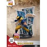 D-STAGE MARVEL COMICS WOLVERINE STATUA FIGURE DIORAMA BEAST KINGDOM