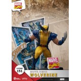 D-STAGE MARVEL COMICS WOLVERINE STATUA FIGURE DIORAMA BEAST KINGDOM