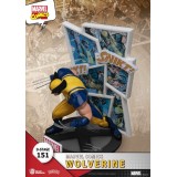BEAST KINGDOM D-STAGE MARVEL COMICS WOLVERINE STATUE FIGURE DIORAMA