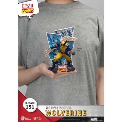 BEAST KINGDOM D-STAGE MARVEL COMICS WOLVERINE STATUE FIGURE DIORAMA