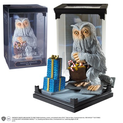 NOBLE COLLECTIONS FANTASTIC BEAST MAGICAL CREATURES - DEMIGUISE STATUA FIGURE