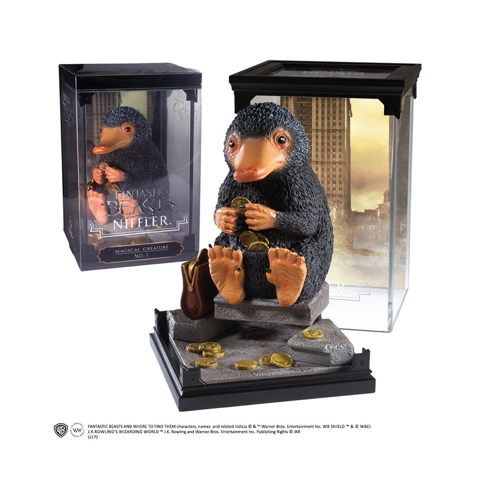 FANTASTIC BEAST MAGICAL CREATURES - NIFFLER STATUA FIGURE NOBLE COLLECTIONS