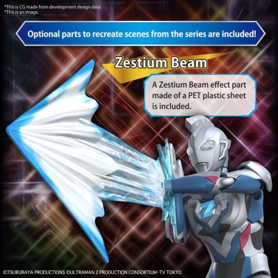 FIGURE RISE ULTRAMAN Z ORIGINAL MODEL KIT ACTION FIGURE BANDAI
