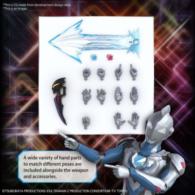 FIGURE RISE ULTRAMAN Z ORIGINAL MODEL KIT ACTION FIGURE BANDAI
