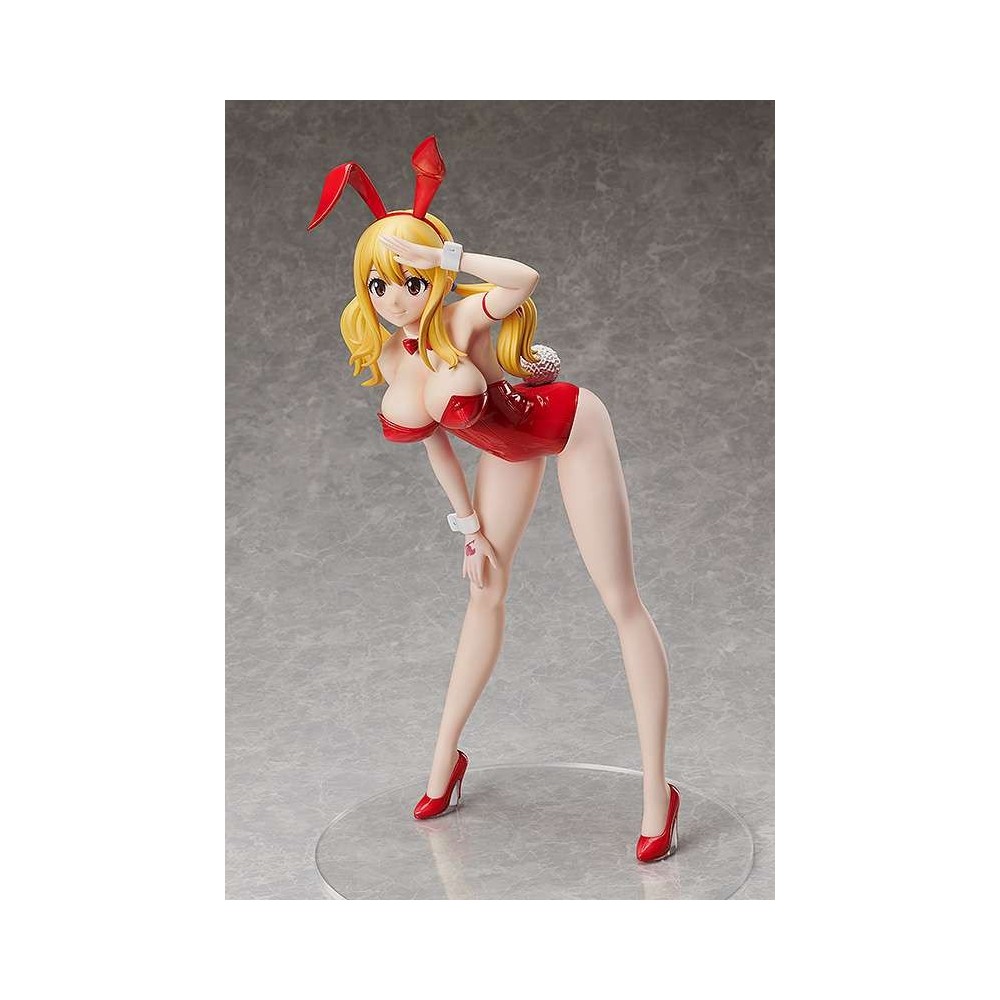FAIRY TAIL LUCY BARE LEG BUNNY 1/4 STATUA FIGURE FREEING