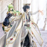 CODE GEASS LELOUCH OF THE REBELLION - C.C. AND LELOUCH GEM SET 2X STATUE FIGURES MEGAHOUSE